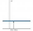 15701 - Therapy table de verticalisation Standard avec Découpe Jambière