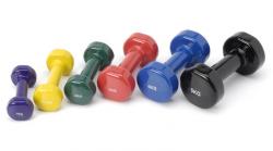 22264 - vinyl dumbbell 3 kg